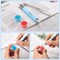 2 Pieces Diamond Painting Pen with Light Drill Diamond Painting Accessories 12 Pen Heads, 2 Anti-Slip Mats, 2 Wax Organizer Cases for DIY Craft Supplies Tools(Blue, Green)